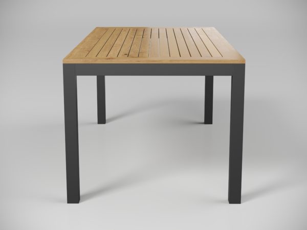 Premium Bella - Стол обеденный 180х90cm темно - серый карбон-
