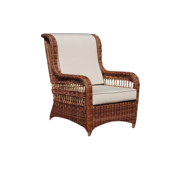 Кресло Ebony из искусственного ротанга лаунж — Skyline Design
