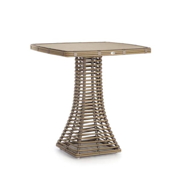 Стол барный «RUBY» для веранды, ротанг трубка — Skyline Design