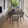Уличная мебель «Rodona» dining _ Skyline Design, обеденная группа set 220 + 6