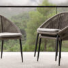 Уличная мебель «Rodona» dining _ Skyline Design, обеденная группа set 220 + 6