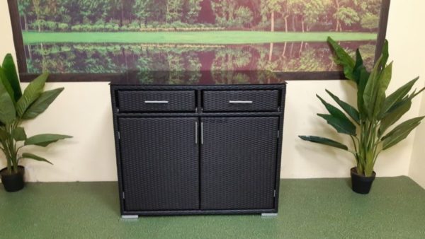 Комод плетеный “Louisiana” wenge__