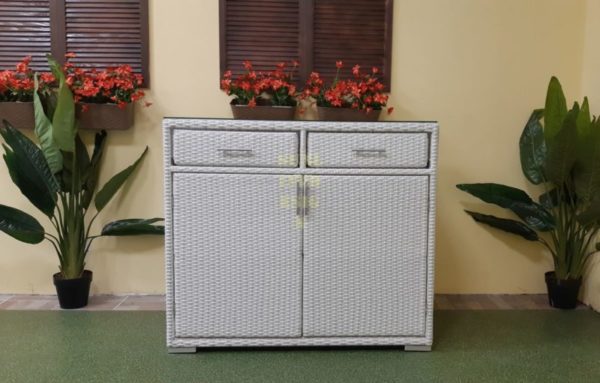 Комод плетеный “Louisiana” white