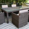 "Infinity" brown 220 + 6 Плетеная мебель из искусственного ротанга