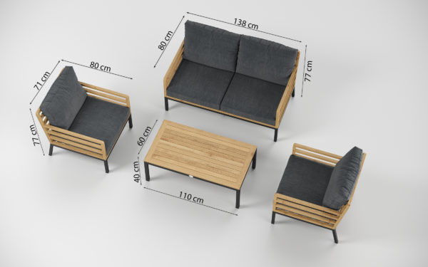 лаунж зона Premium PatioCalma_
