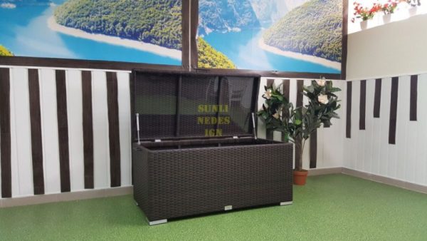Сундук из искусственного ротанга “Galaxy” maxi brown