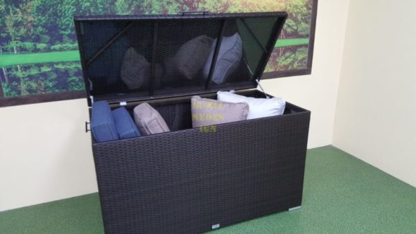 Сундук из искусственного ротанга “Galaxy” mega wenge__