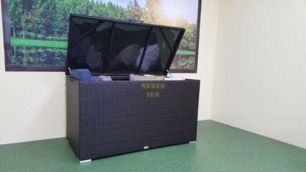 Сундук из искусственного ротанга “Galaxy” mega wenge__