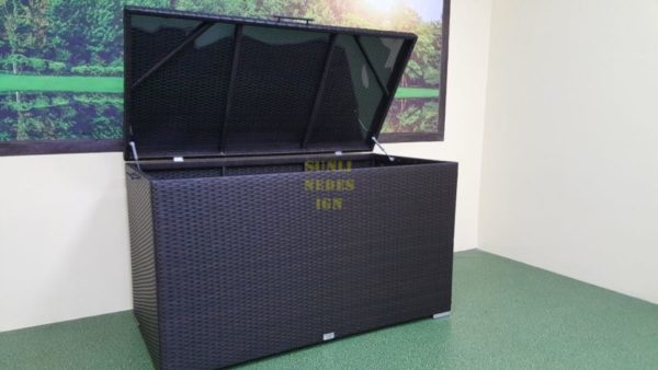 Сундук из искусственного ротанга “Galaxy” mega wenge__