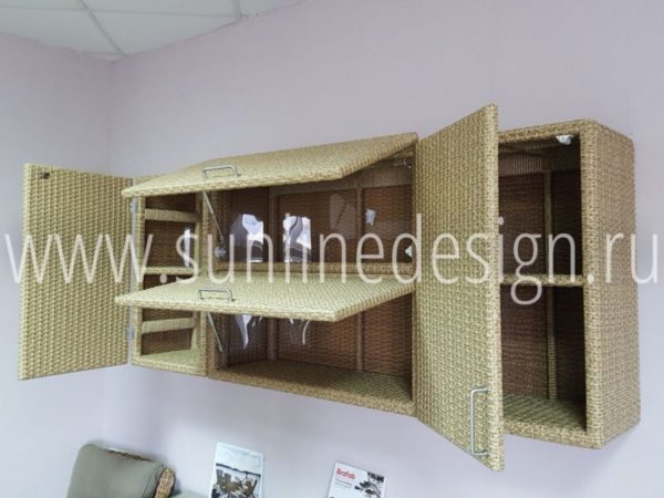 Ящик из искусственного ротанга 45 “Rotang-Kitchen” model 1 (правый)