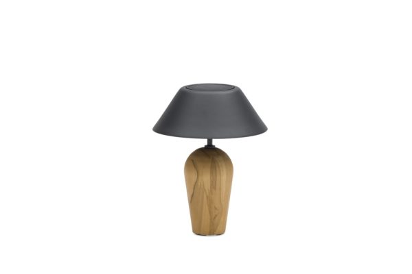 Kiruna (Bottle Teak S Cap), светильник антрацит, алюминий тик