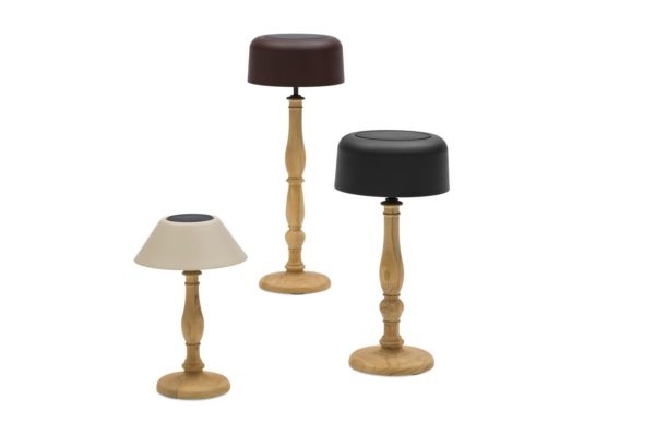 Kiruna (Classic Teak S Cap), светильник антрацит, алюминий тик