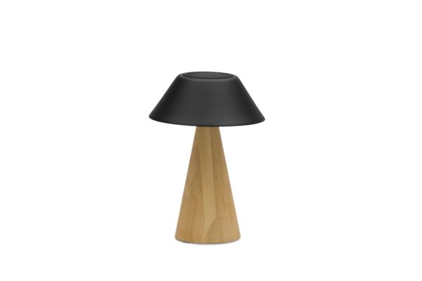 Kiruna (Cone Teak S Cap), светильник антрацит, алюминий тик