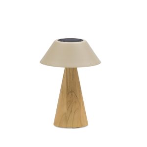 Kiruna (Cone Teak S Cap), светильник бежевый, алюминий_тик