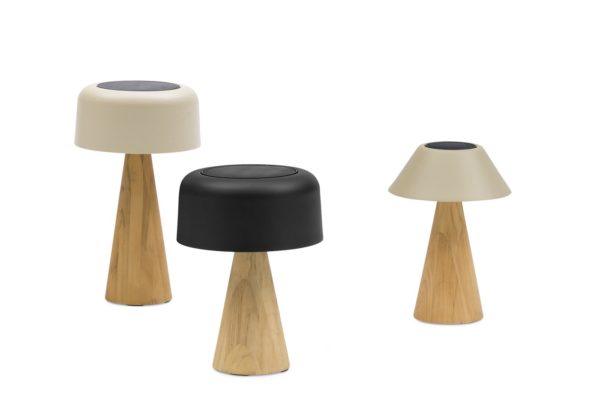 Kiruna (Cone Teak S), светильник бежевый, алюминий тик__